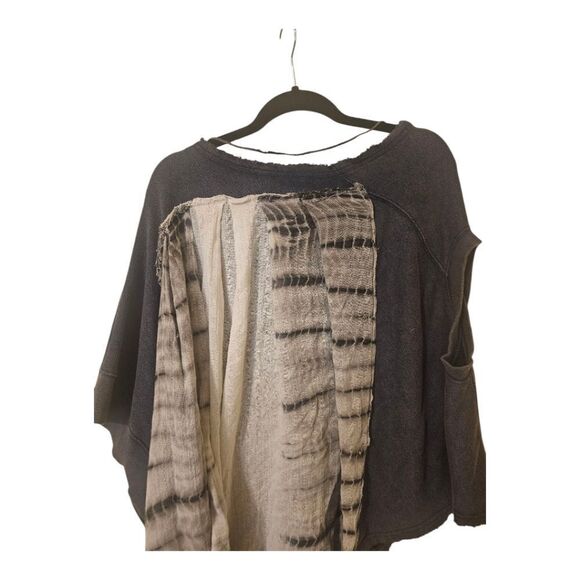 FREE PEOPLE Lacrosse Oversized Sweat Shirt Tunic - Size Small - Picture 7 of 10
